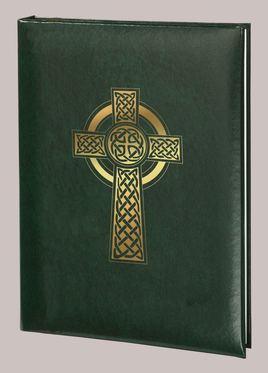 Celtic Cross Memorial Guest Book - 6 Ring-STGR107