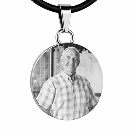 Photo Jewelry - Circle Shape with ash chamber - ITPHPN205