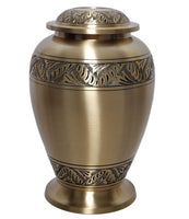 Regal Brass Avoca Cremation Urn - Overstock Deal