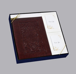 Embossed Library Stationery Box Set - ST8526-BX