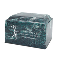 Emerald Grace Cultured Marble Urn - IUCM816