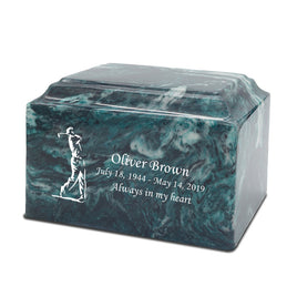Emerald Grace Cultured Marble Urn - IUCM816