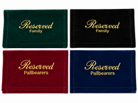 Reserved Family Seat Sign - IUSIGN102