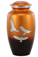 Modest Series - Sunset Wings to Eternity Cremation Urn - IUAL153-O