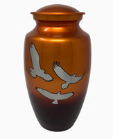 Modest Series - Sunset Wings to Eternity Cremation Urn - IUAL153-O
