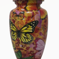 Camouflage Design-Butterfly Cremation Urn - IUAL178