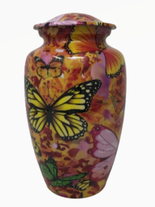 Camouflage Design-Butterfly Cremation Urn - IUAL178