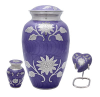 Bouquet Series - Purple Sunflower Cremation Urn - IUCL143