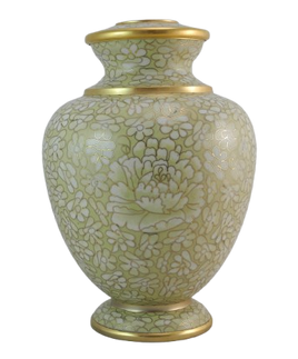 Essence Cloisonne Urn - Cream - IUCLO105