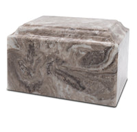 Rocky Grace Cultured Marble Urn - IUCM807