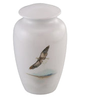 Eagle Soaring Design (Urn and Stationery)