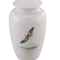 Eagle Soaring Design (Urn and Stationery)