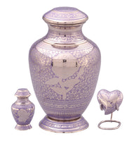 Sheen Series - Purple Rose Cremation Urn - IUET126PU
