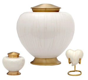 IMPERFECT - Baroque Pearl Cremation Urn - IUFH107 - NON-RETURNABLE