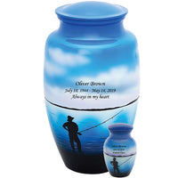 Hand Painted Fisherman - IUHP116