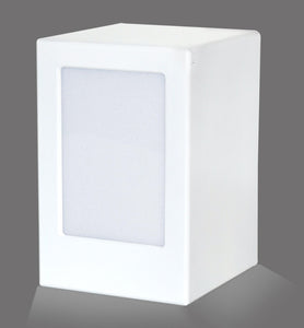 Photo Frame MDF Urn - White