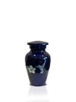 Exquisite Series - Mother of Pearl Hummingbird on Blue - IUME103-Blue