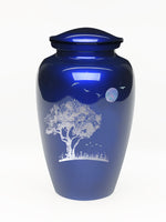 Exquisite Series - Mother of Pearl Tree on Blue - IUME104