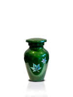 Exquisite Series - Mother of Pearl Leaves on Green - IUME108