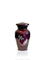 Exquisite Series - Mother of Pearl Dragonflies - IUME112-Burgundy