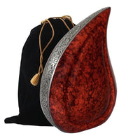 Tender Teardrop Cremation Urn - Red - IUMS168