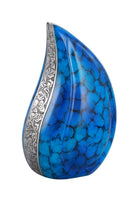 Tender Teardrop Cremation Urn - Blue - IUMS169