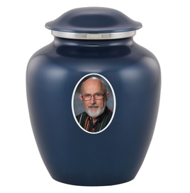Elite Custom Photo Urn - IUPIC100-Blue