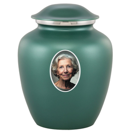 Elite Custom Photo Urn - IUPIC100-Green