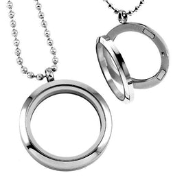 Circular Locket Pendant - IUPN111