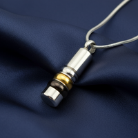Multi Colored Cylinder Pendant - IUPN114