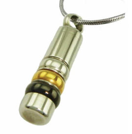 Multi Colored Cylinder Pendant - IUPN114