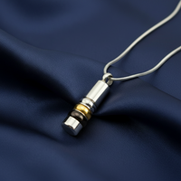 Multi Colored Cylinder Pendant - IUPN114
