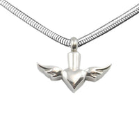 Flying Heart with Wings Pendant - IUPN129