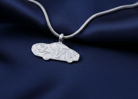 Racecar Pendant - IUPN135