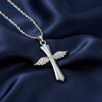 Winged Cross Pendant - IUPN168