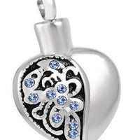 Jeweled Heart Pendant - IUPN257