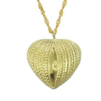 Gold Plated Silver My Heart Jewelry - IUSPN102-G