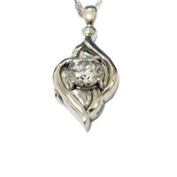 Silver Diamond Jewelry - IUSPN104