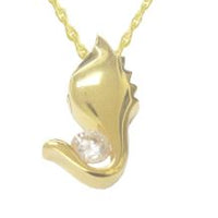 Gold Plated Silver Diamond Wings Jewelry - IUSPN106-G