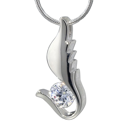 Silver Diamond Wings Jewelry - IUSPN106
