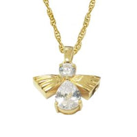 Gold Plated Silver Angel of High Jewelry - IUSPN107-G