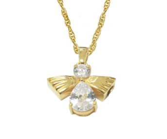 Gold Plated Silver Angel of High Jewelry - IUSPN107-G