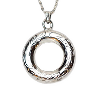 Silver Circle Of Love Jewelry - IUSPN110