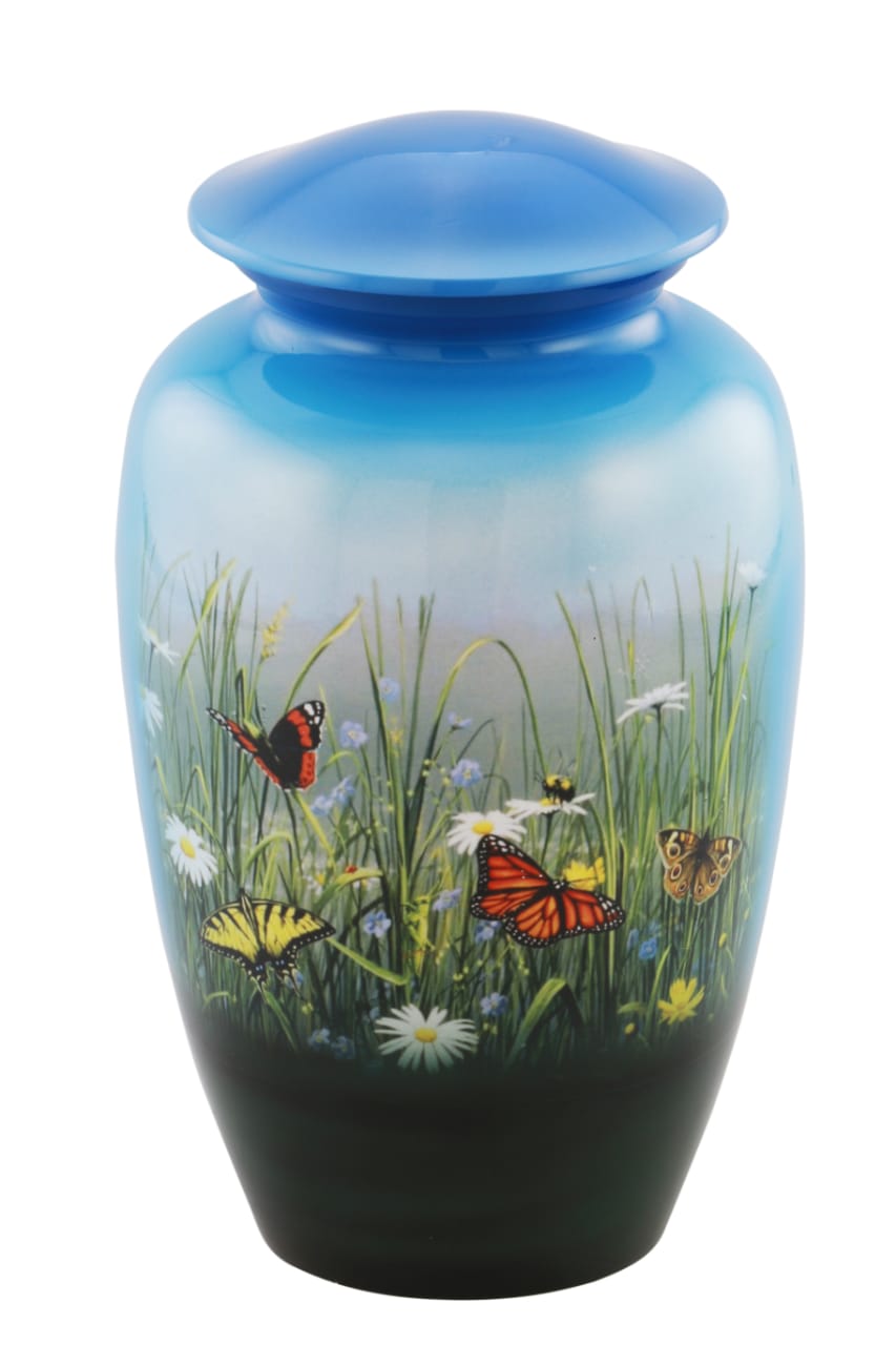 Eternal Butterfly Theme Cremation Urn - IUTM142