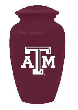 Fan Series - Texas A&M University Aggies Maroon Memorial Cremation Urn - IUTXAM100