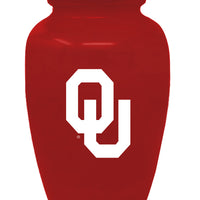Fan Series - University of Oklahoma Sooners Red Memorial Cremation Urn - IUUOK100