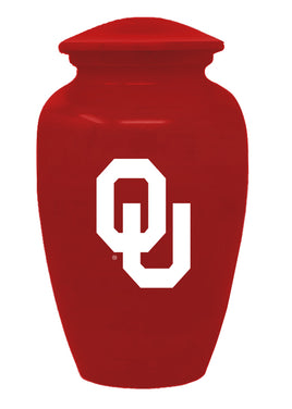 Fan Series - University of Oklahoma Sooners Red Memorial Cremation Urn - IUUOK100