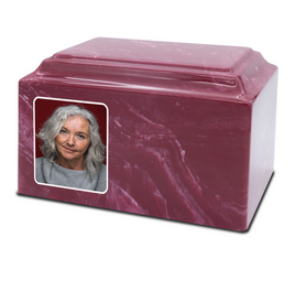 Grace Cultured Marble Photo Urn - IUUVP300-Berrylet