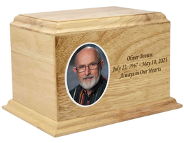 Woodland Classic Custom Photo Urn - IUUVP400