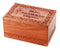 Large Rosewood Hand-carved Border Cremation Urn with Cross - IUWD100-BR